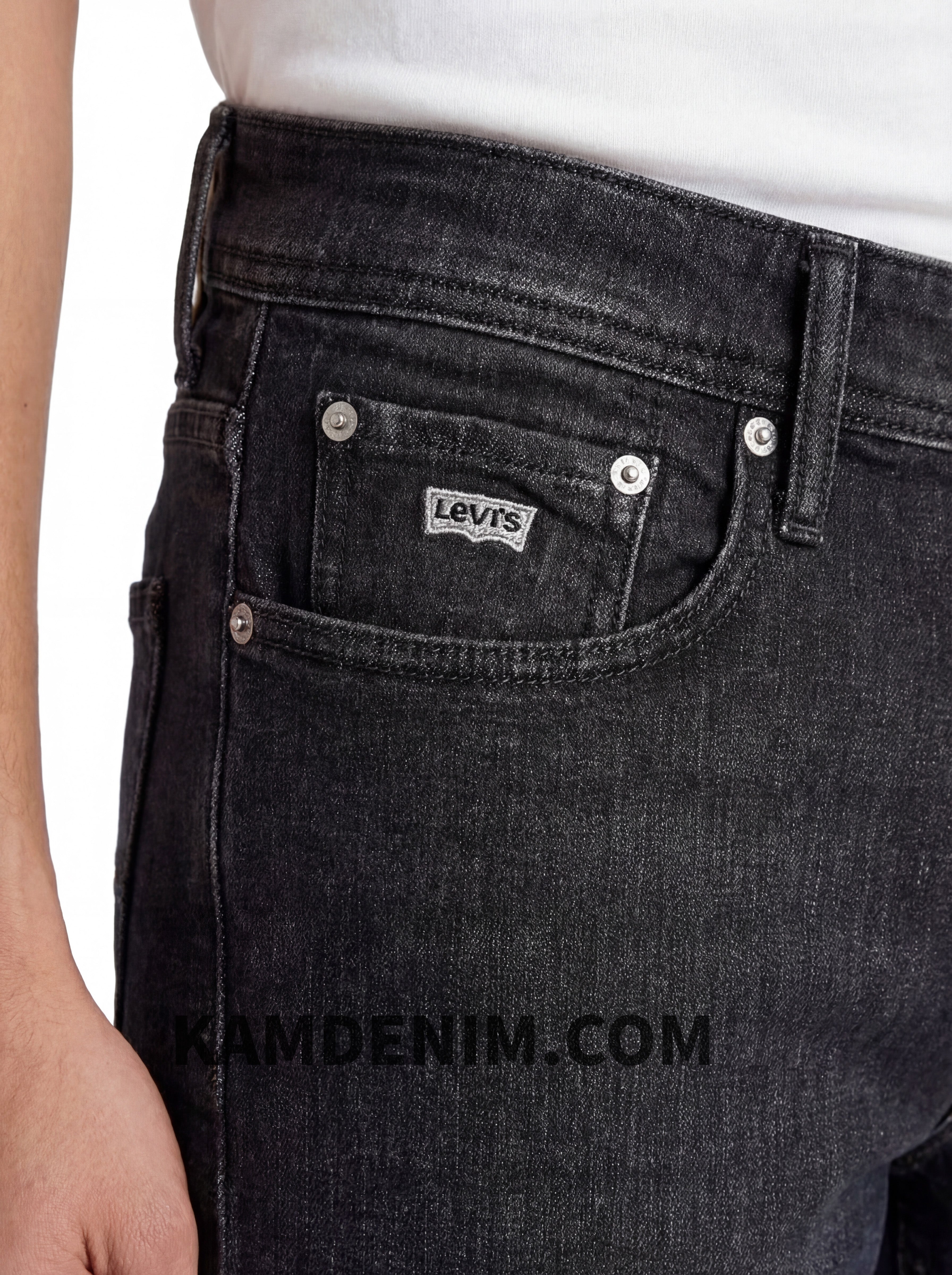 Jeans LVS Gris Sablé Foncé  - Coupe Normale