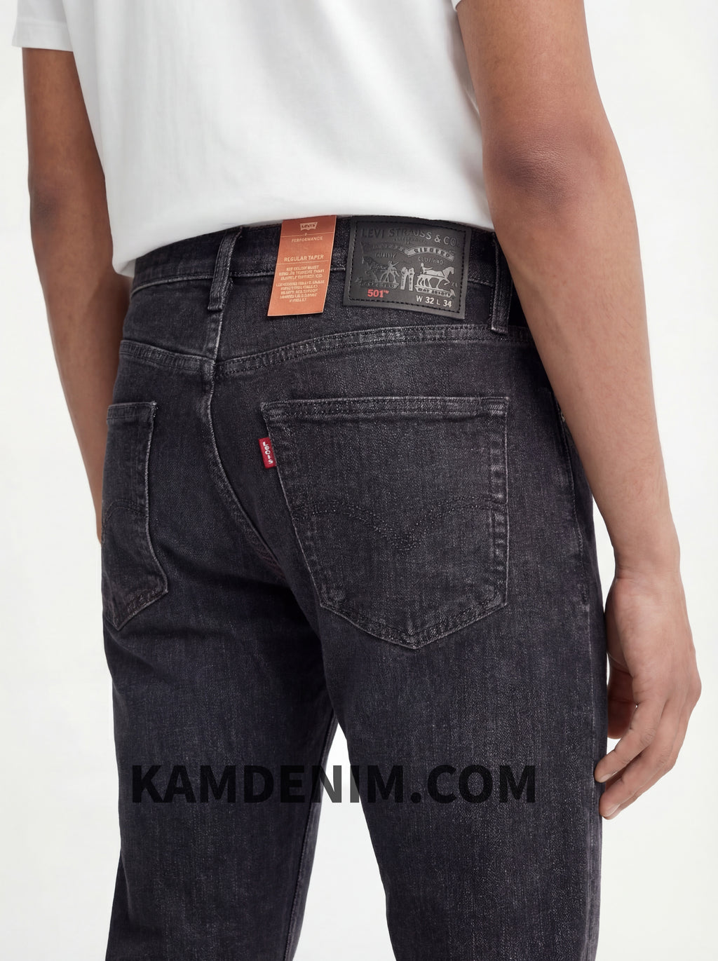 Jeans LVS Gris Sablé Foncé  - Coupe Normale