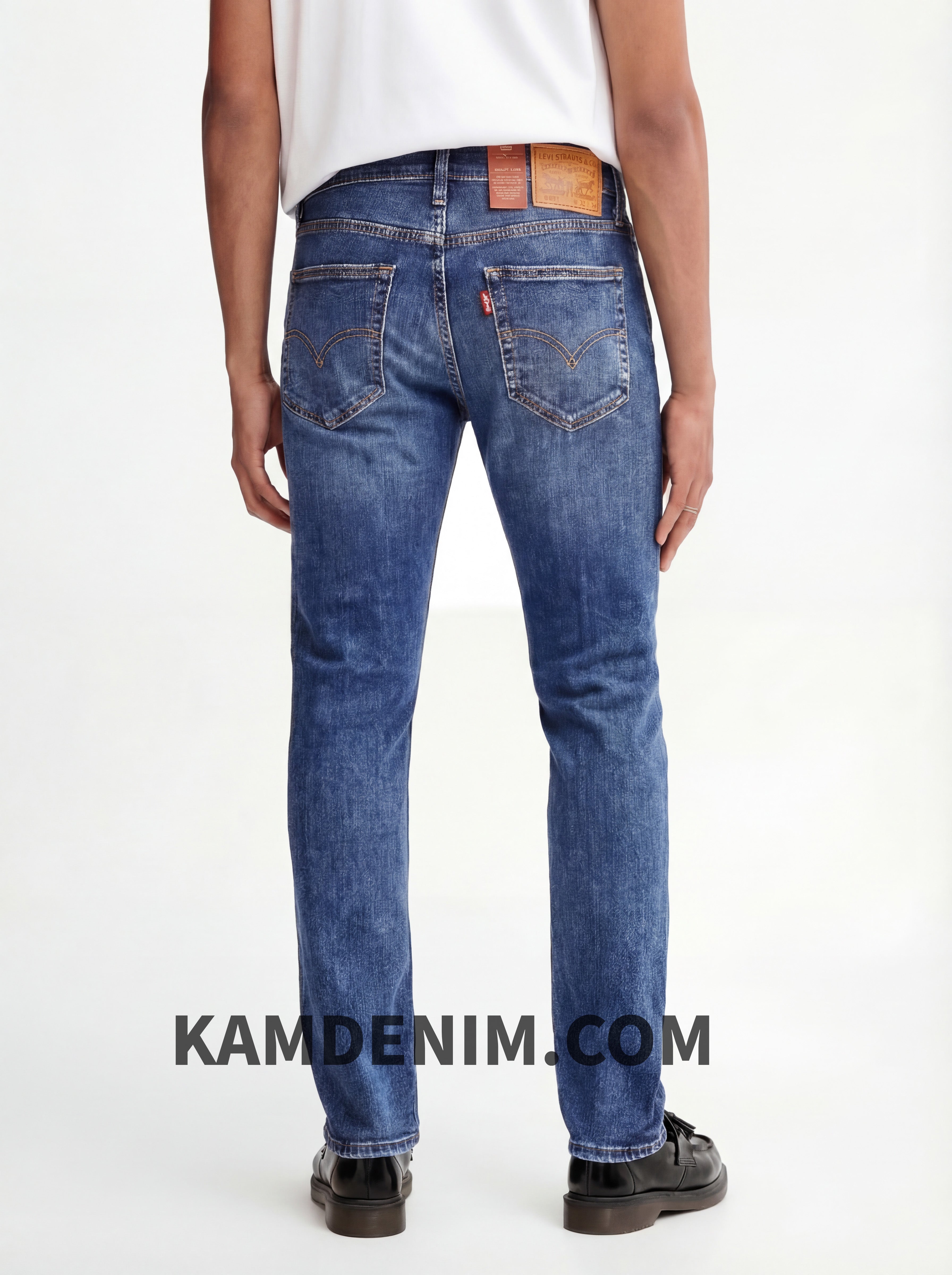 Jeans LVS Bleu Délaver - Coupe Normale