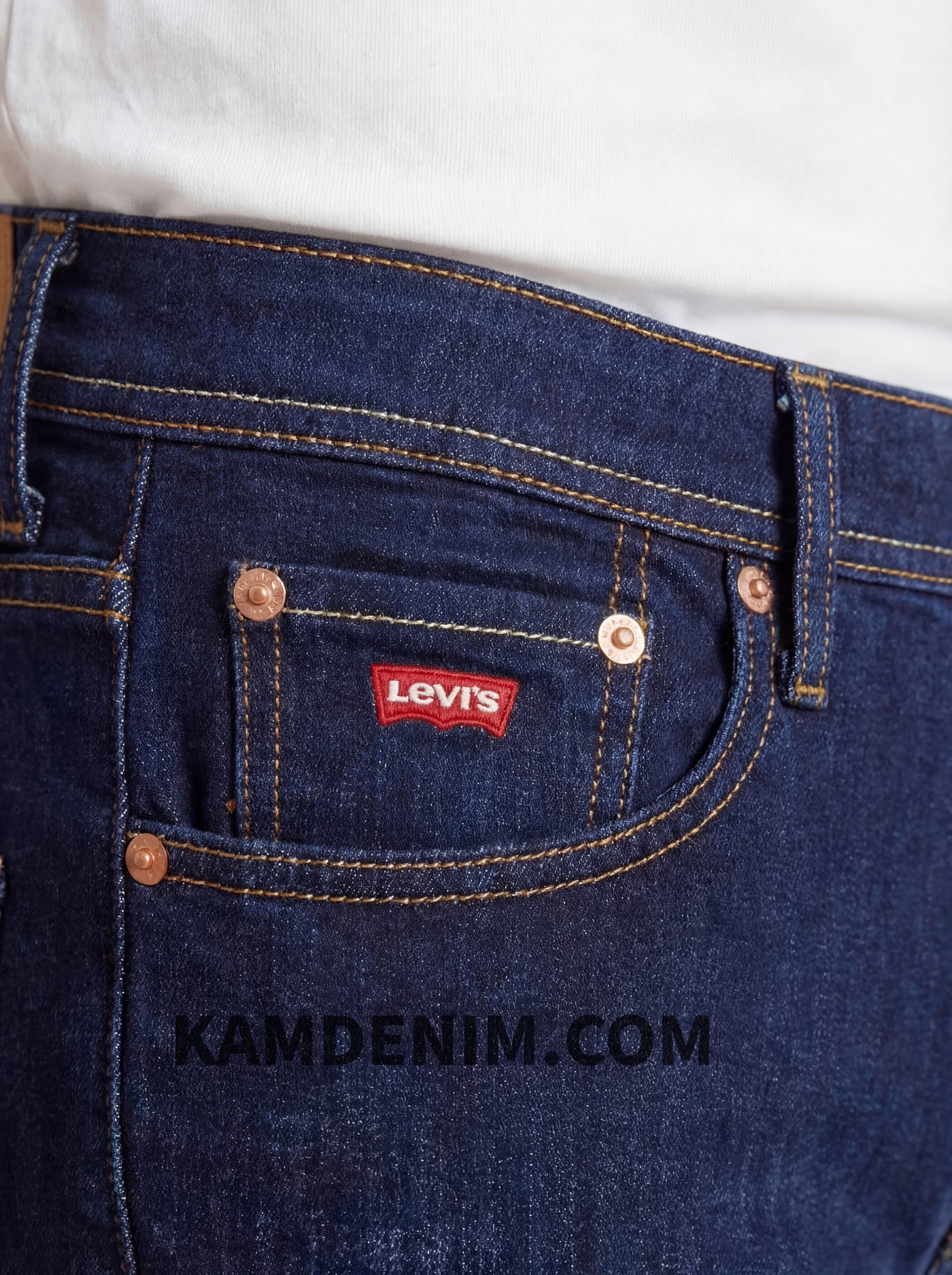 Jeans LVS Bleu Marine- Coupe Normale