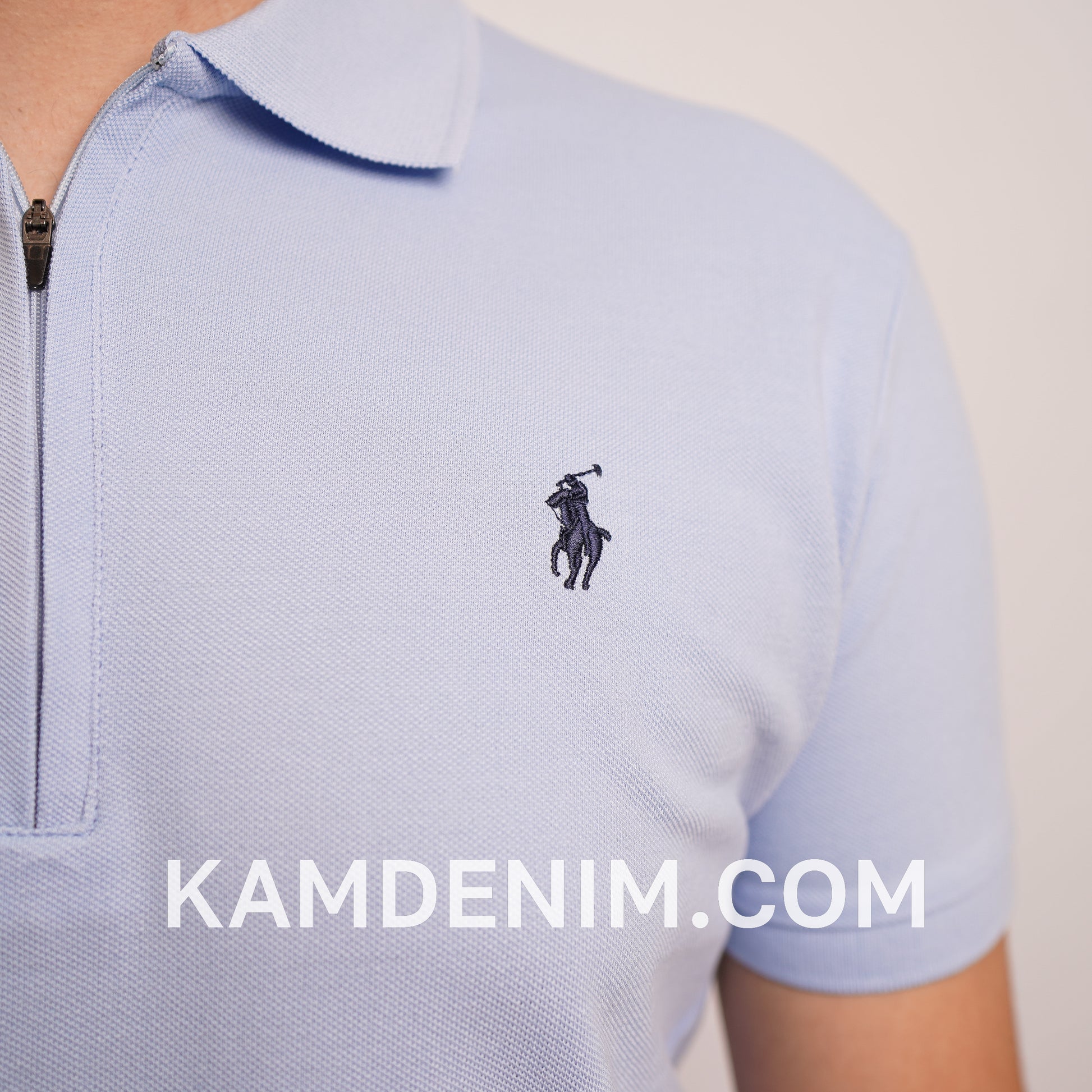 Polo Classique RL Zippé 100% Coton 9004