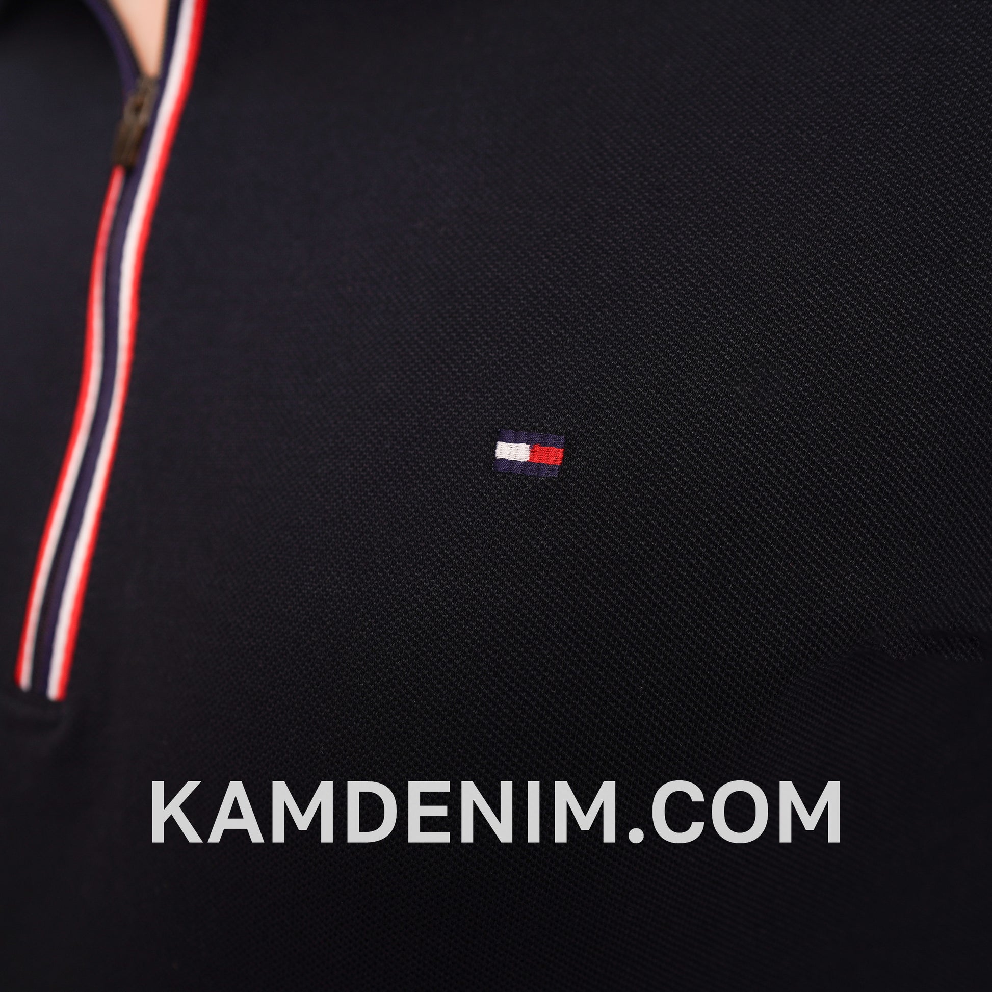 Polo Classique TM Zippé 100% Coton 9003