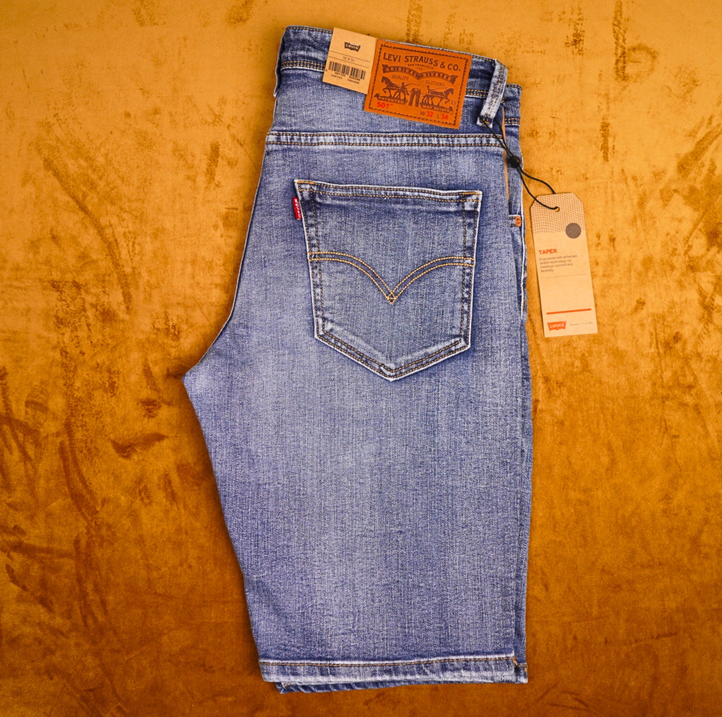 Short Jeans LVS Bleu Ciel DLV 4063