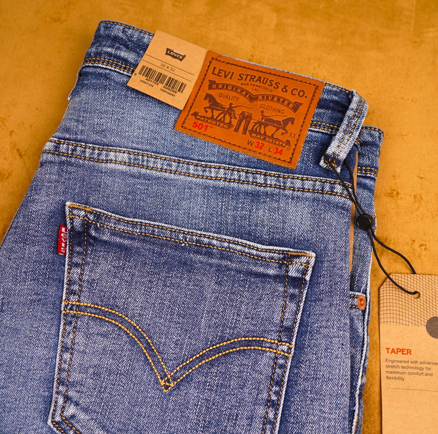 Short Jeans LVS Bleu Ciel DLV 4063