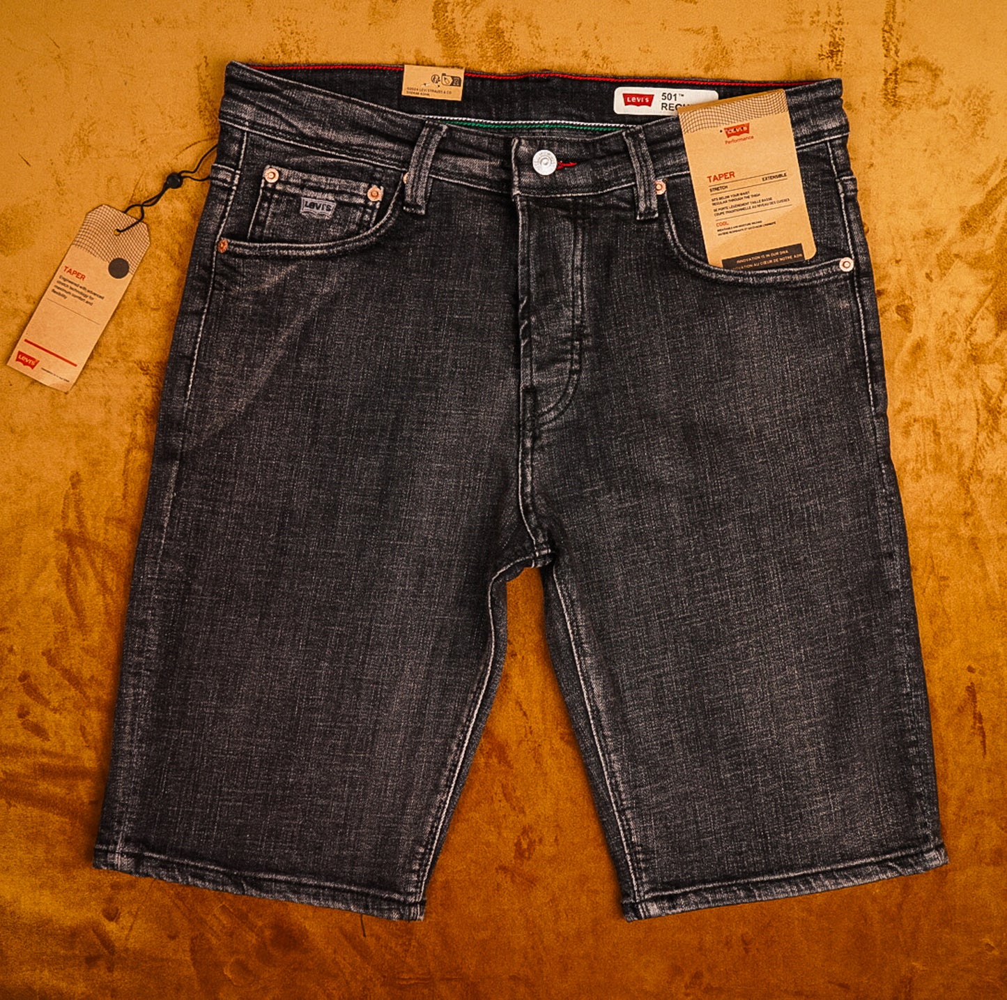 Short Jeans LVS Gris 4064