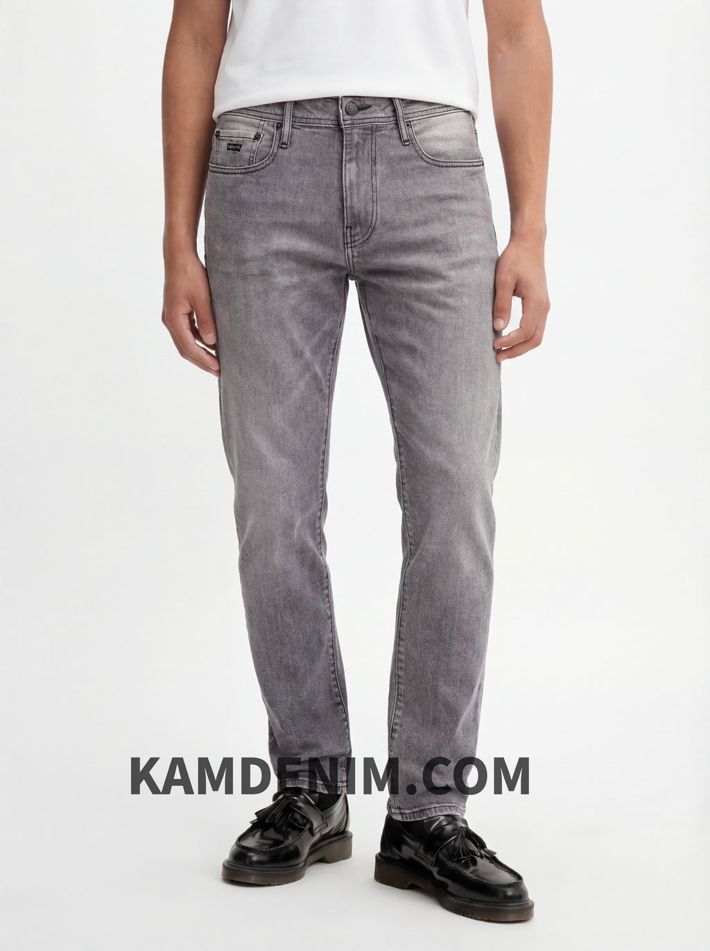 Jeans LVS Gris Denim - Coupe Normale