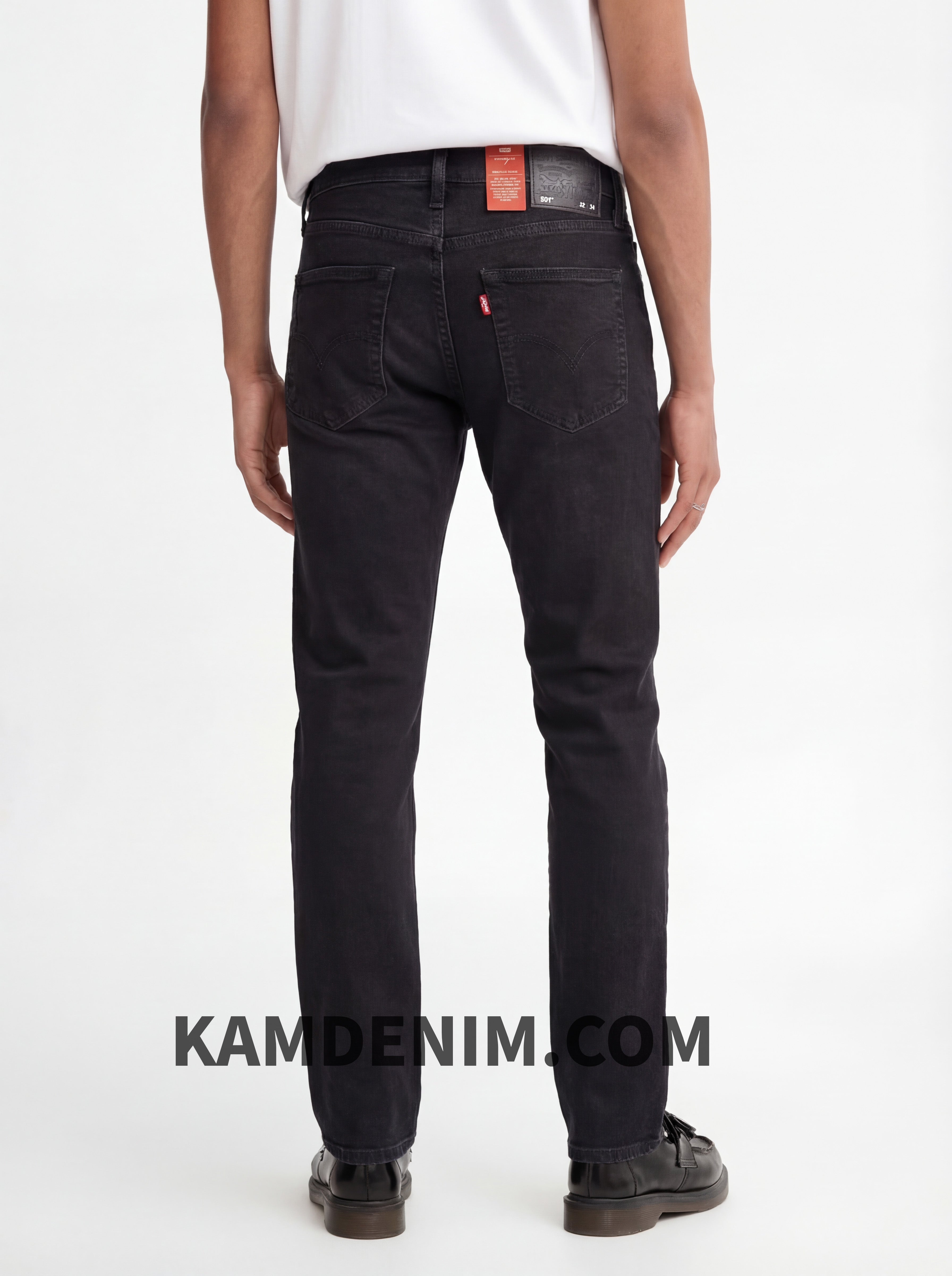 Jeans LVS Full Black - Coupe Normale