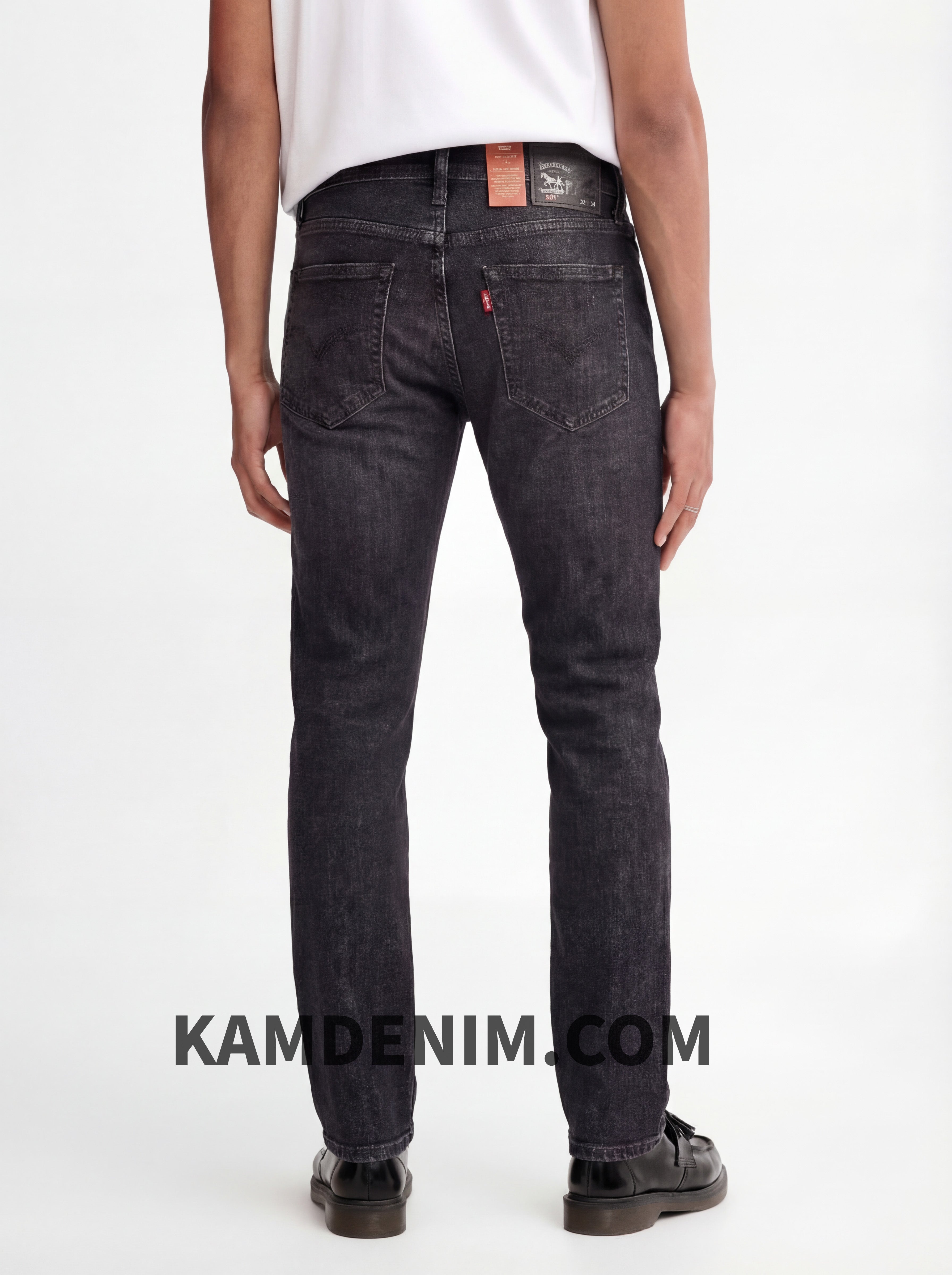 Jeans LVS Gris Sablé Foncé  - Coupe Normale