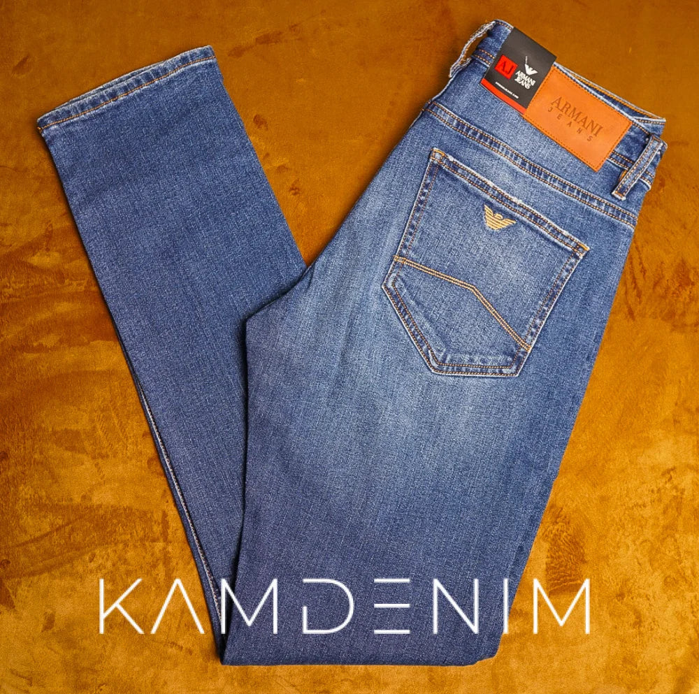 Jeans Arm Bleu T 4085 Coupe Normale