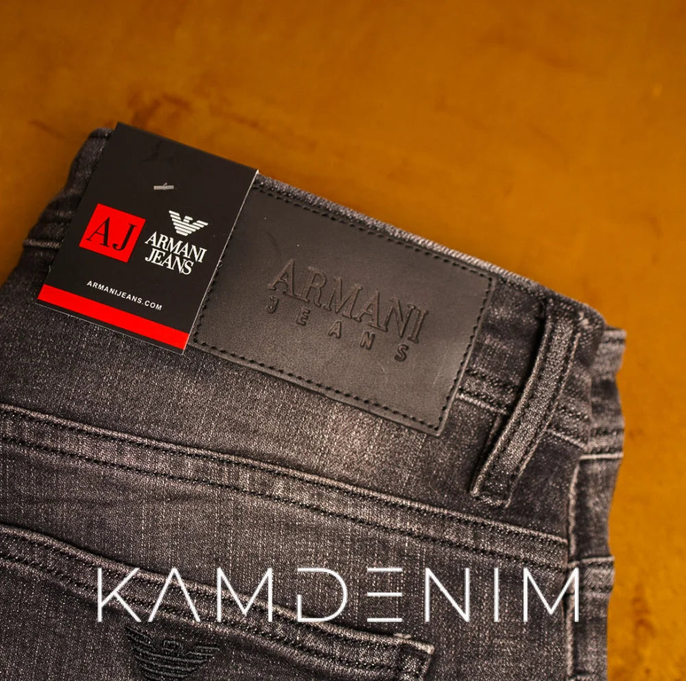 Jeans Arm Gris F 4086 Coupe Normale