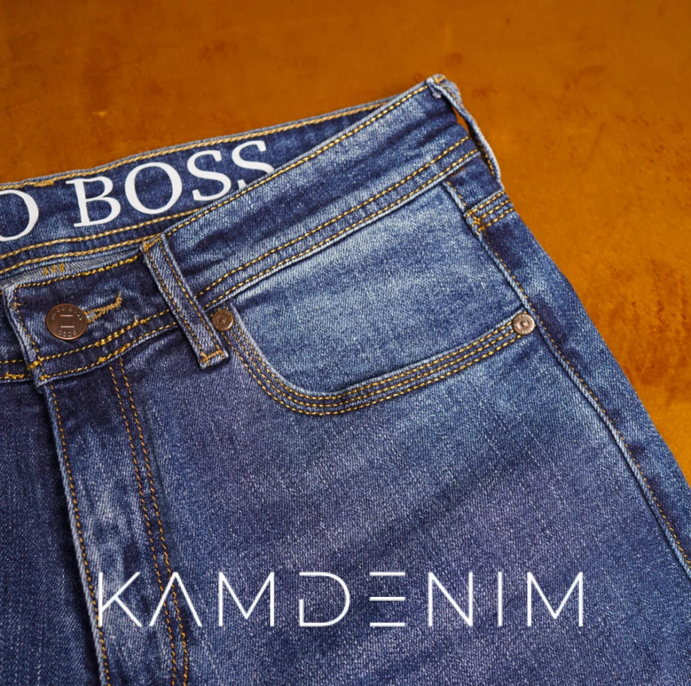 Jeans Bss Bleu M 4078 Coupe Normale