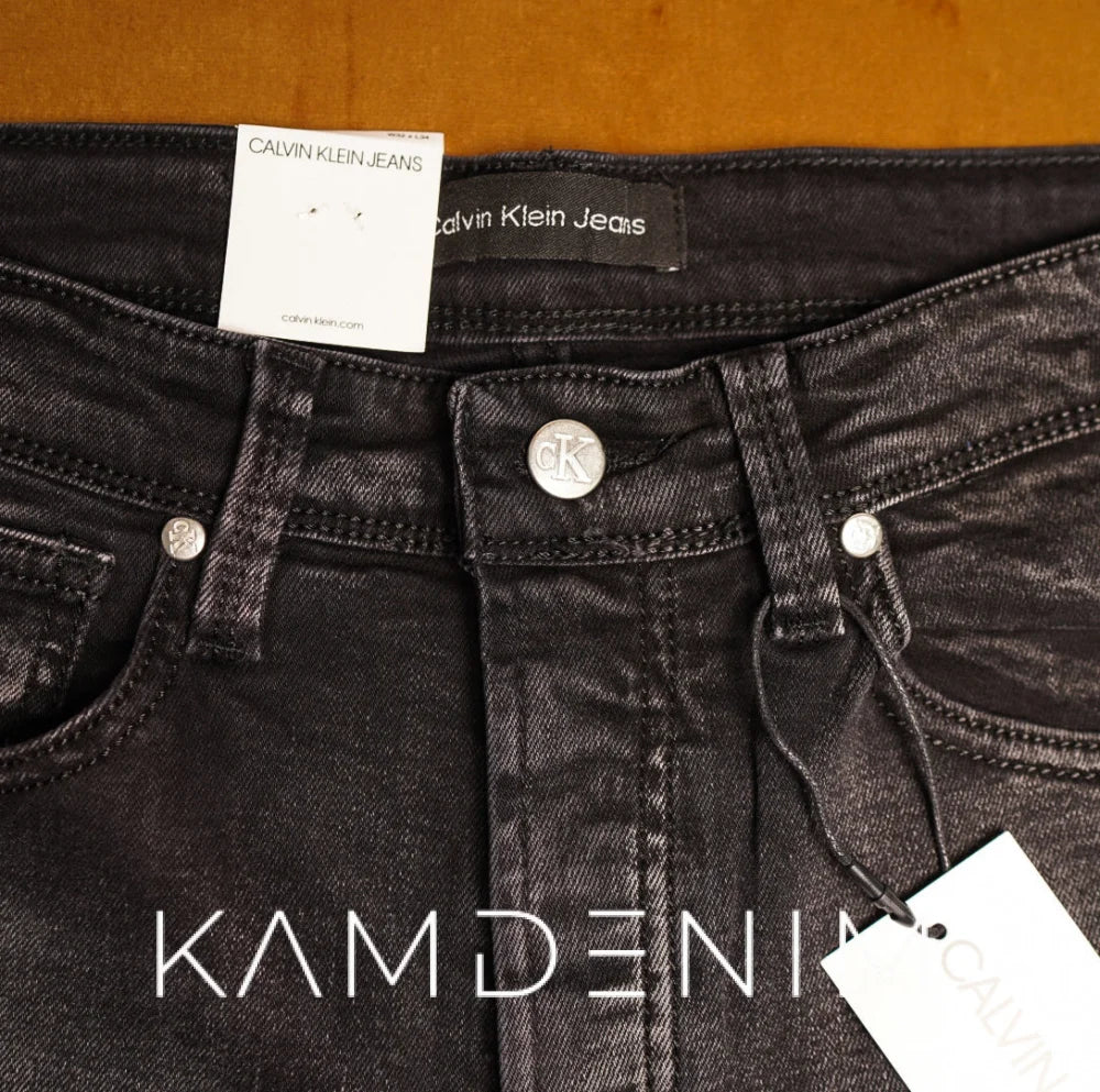 Jeans Ck Gris Noir 4081 Coupe Normale