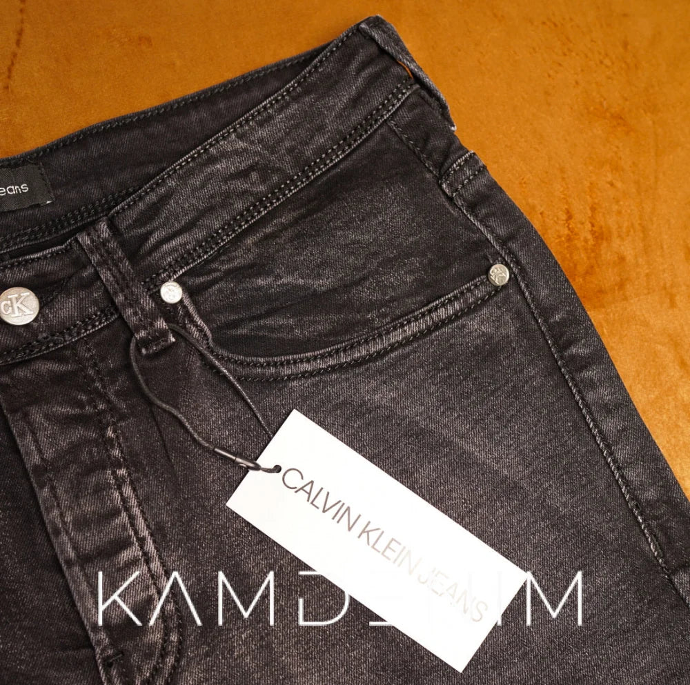 Jeans Ck Gris Noir 4081 Coupe Normale