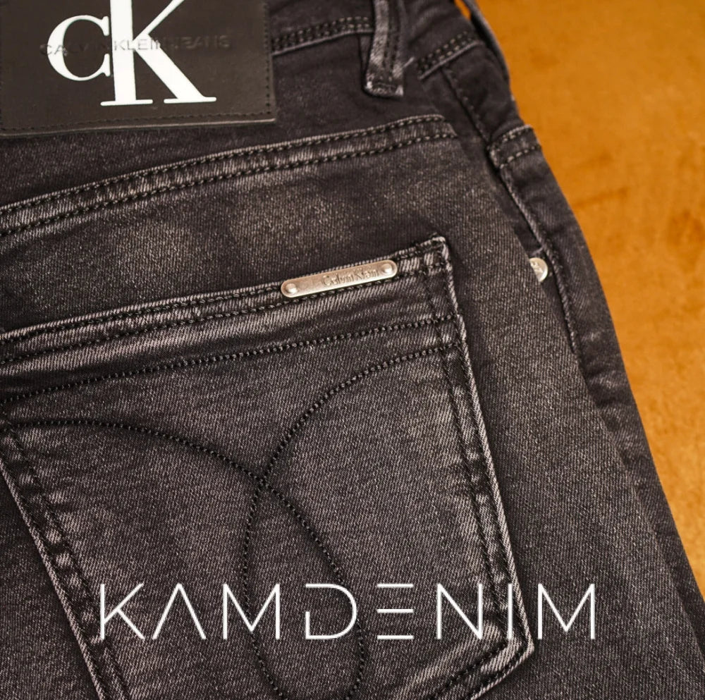 Jeans Ck Gris Noir 4081 Coupe Normale