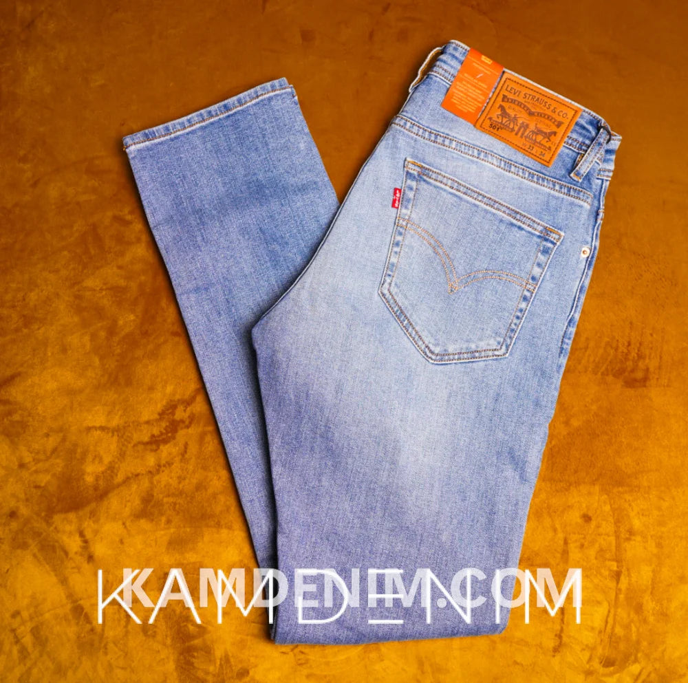 Jeans Lvs Bleu Delaver 4091 Coupe Normale