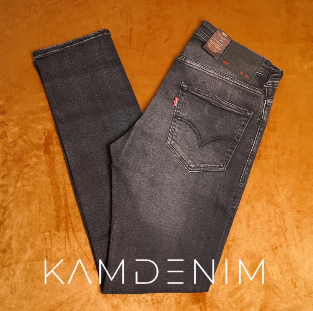 Jeans Lvs Gris Noir 4089 Coupe Normale