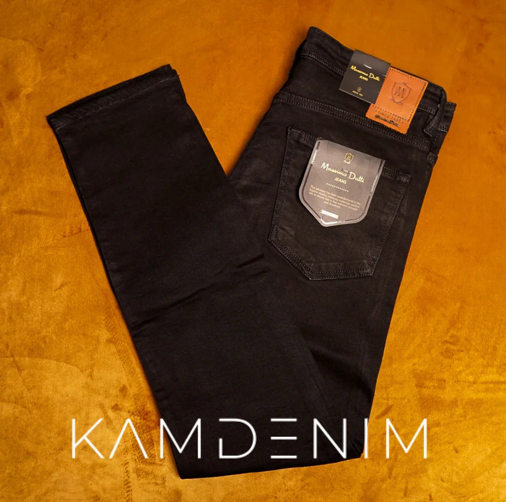 Jeans Msm Full Black 4092 Coupe Normale