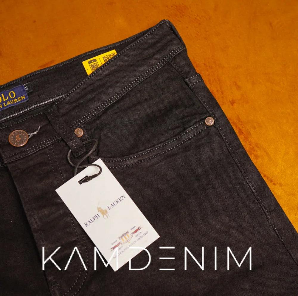 Jeans Rl Full Black 4087 Coupe Normale