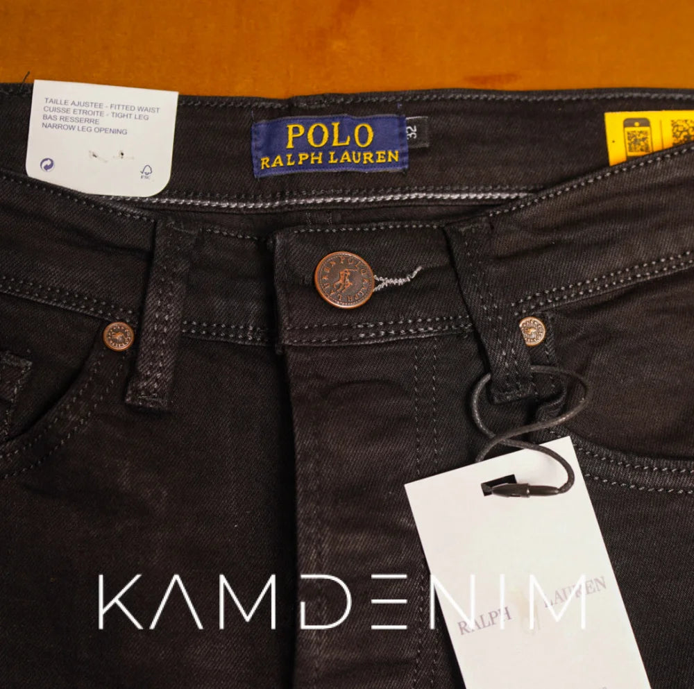 Jeans Rl Full Black 4087 Coupe Normale