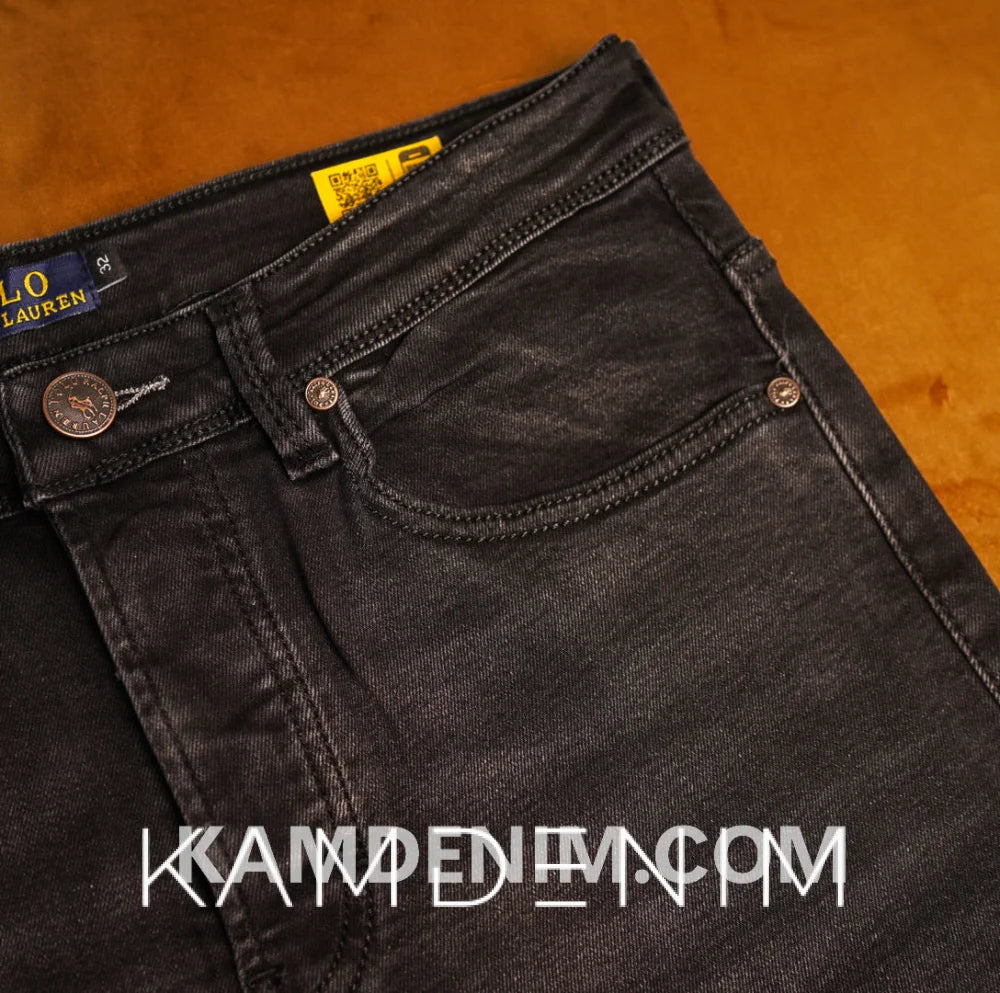 Jeans Rl Gris Noir 4098 Coupe Normale