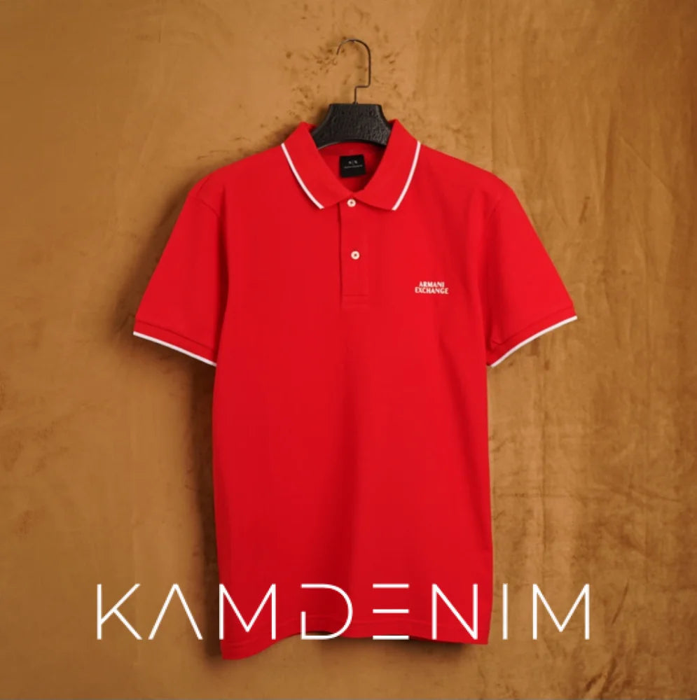 Polo Arm 1018 Piqué 100% Coton S / Rouge