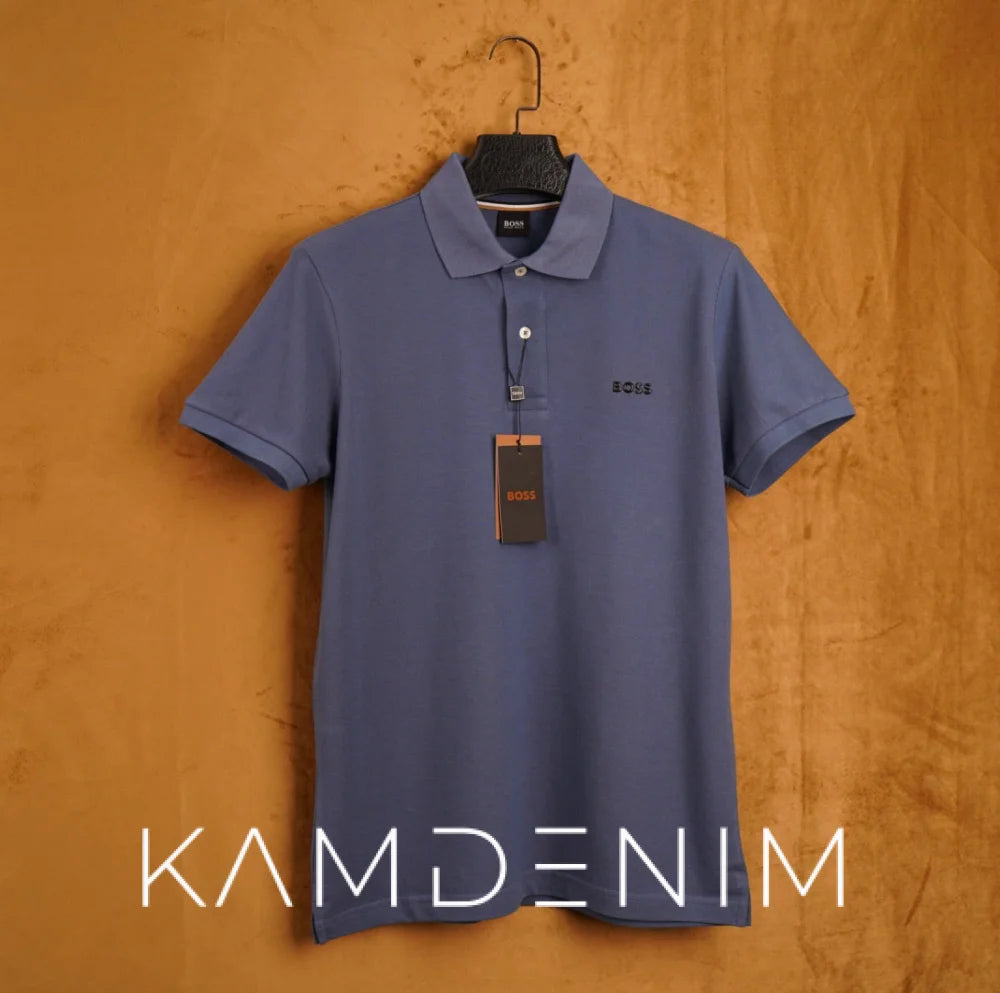 Polo Bss 1016 Piqué 100% Coton S / Indigo