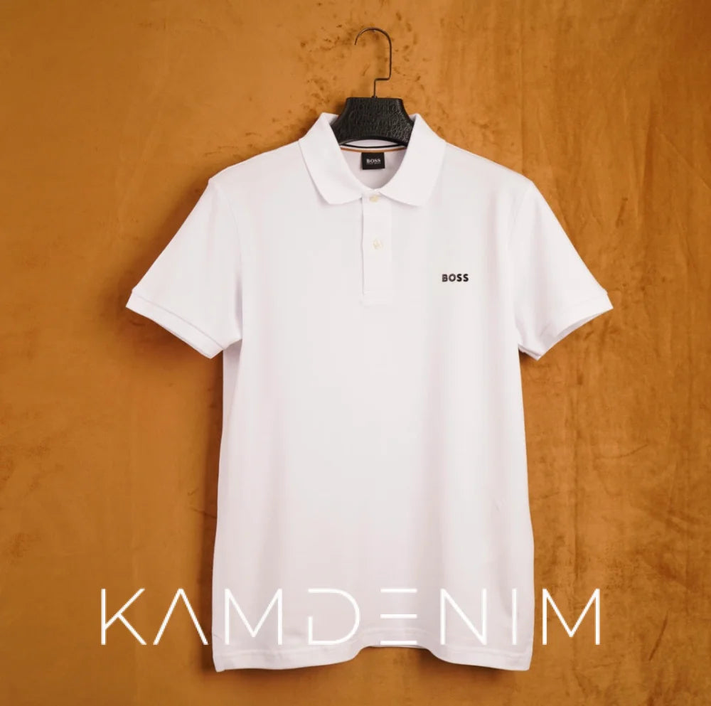 Polo Bss 1016 Piqué 100% Coton S / Blanc