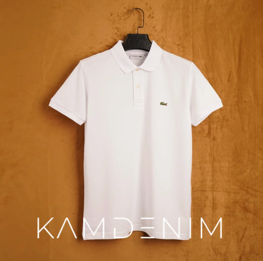 Polo Lct 1015 Piqué 100% Coton S / Blanc