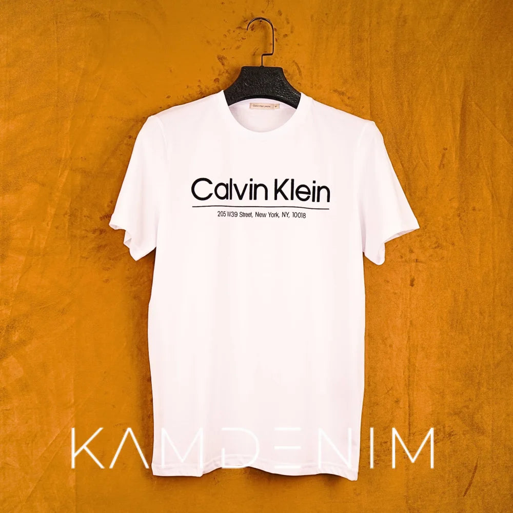 T-Shirt 100% Coton Ck 1006 S / Blanc