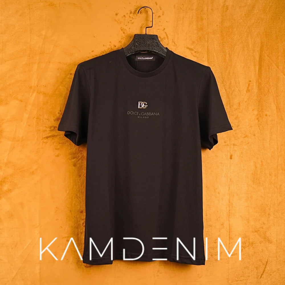 T-Shirt 100% Coton Dg 1007 S / Noir