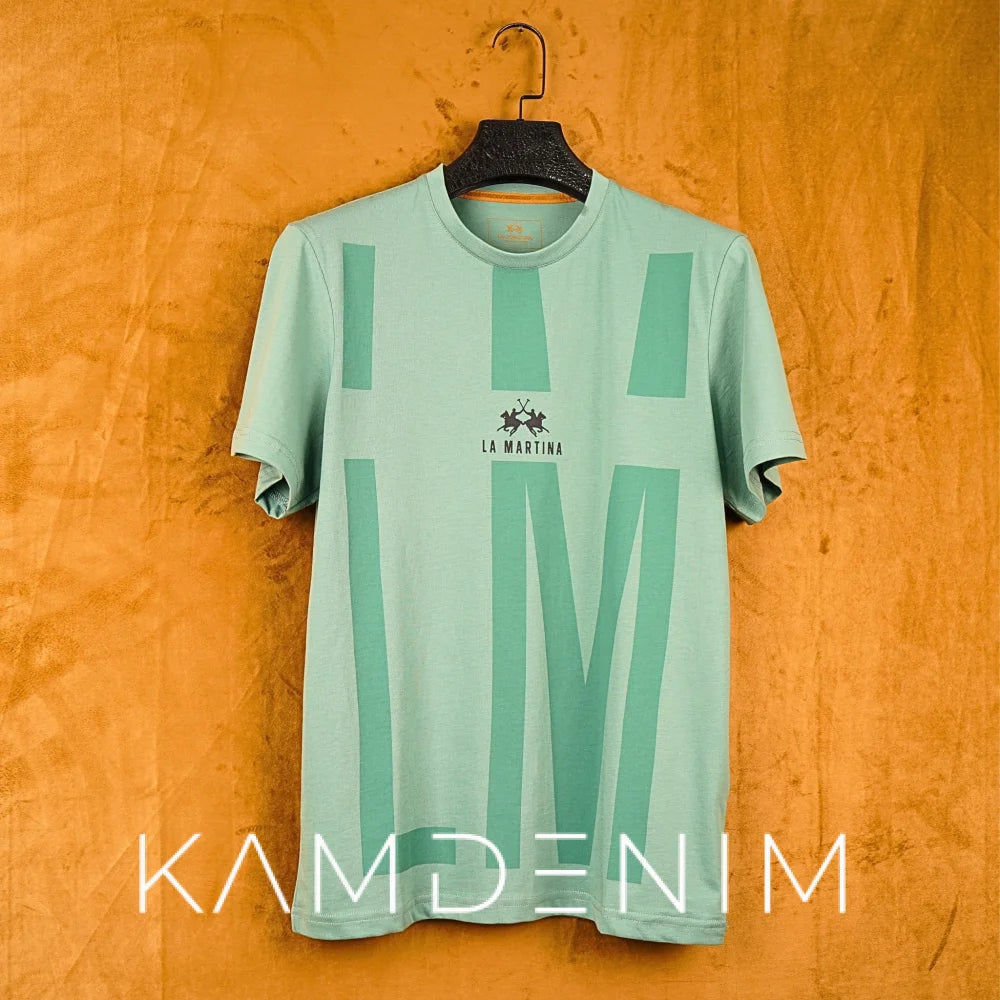 T-Shirt 100% Coton Lm 1005 S / Vert